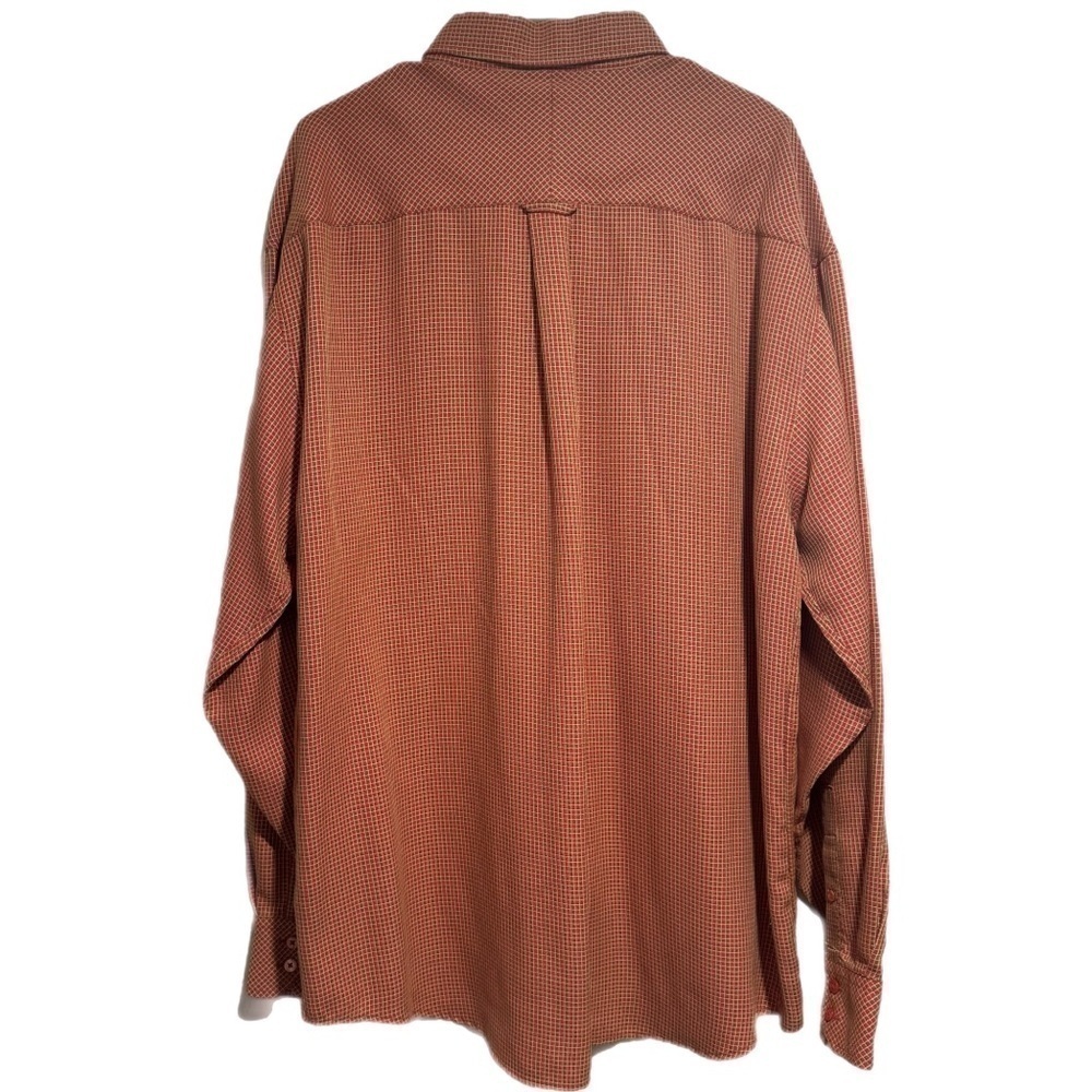 Bugatchi Orange And Yellow Button Down - image 3